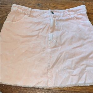 Pink soft skirt